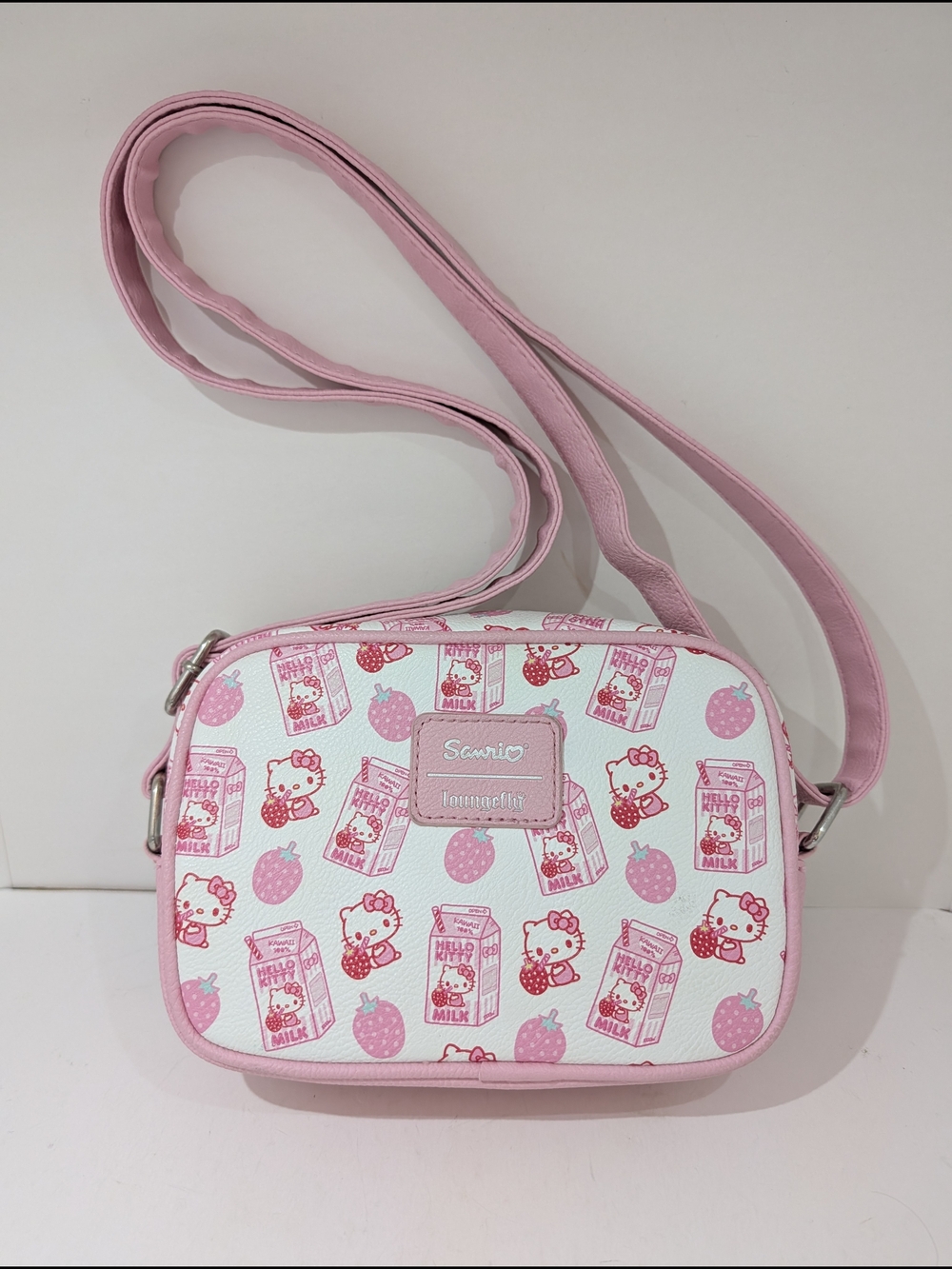 Sanrio Loungefly Hello Kitty Pink Crossbody Bag